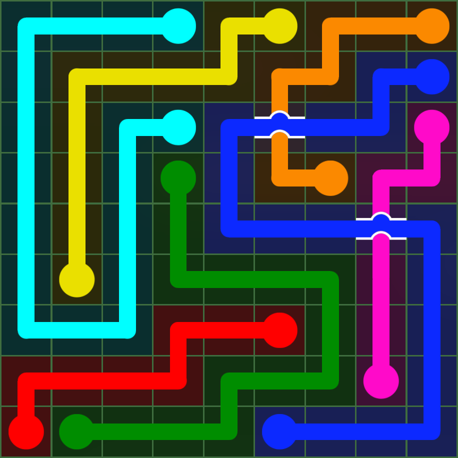 Flow Free 4955 Solution