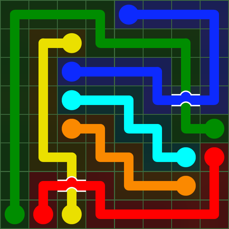 Flow Free 4924 Solution