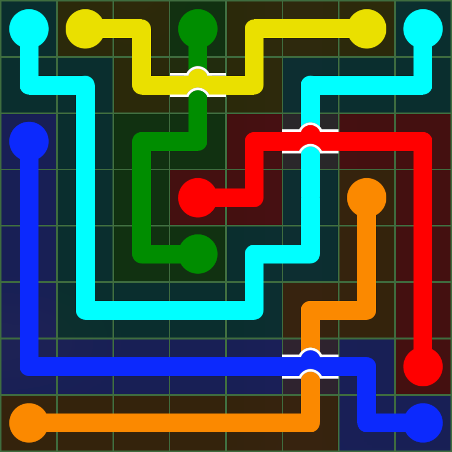 Flow Free 4925 Solution