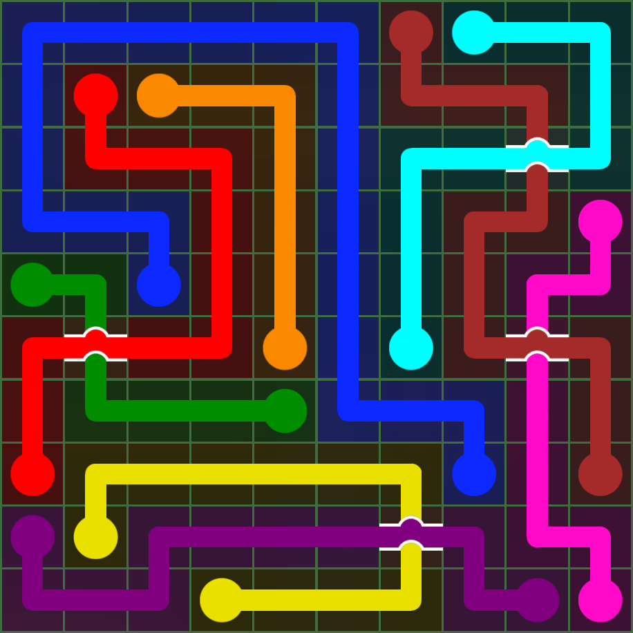 Flow Free 4994 Solution