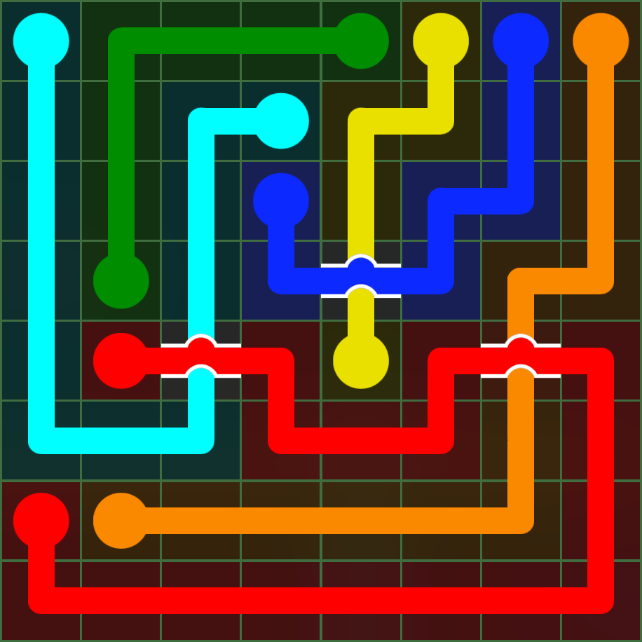 Flow Free 4928 Solution