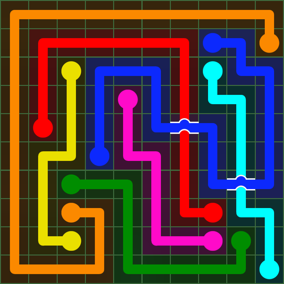 Flow Free 5007 Solution