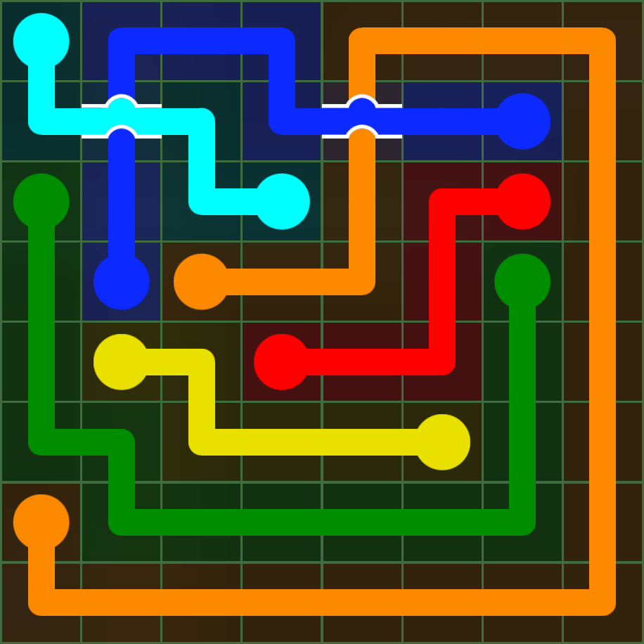 Flow Free 4929 Solution