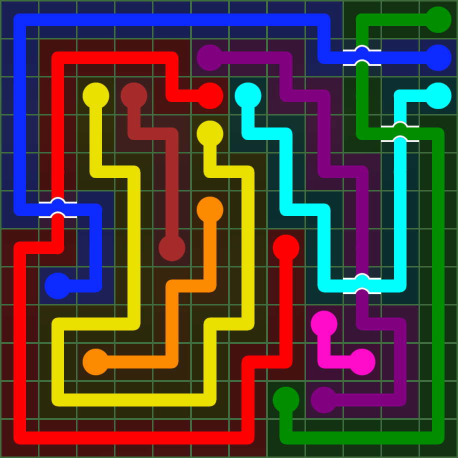 Flow Free 4892 Solution