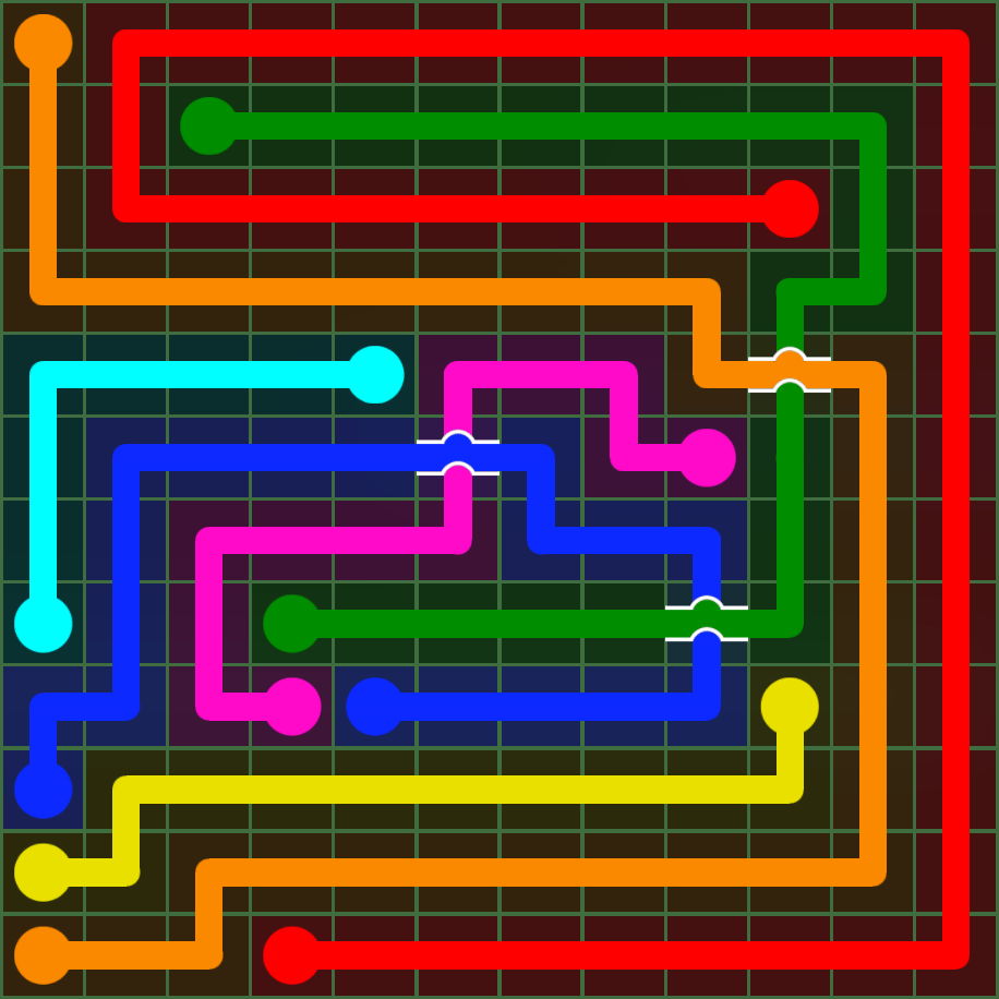 Flow Free 4912 Solution