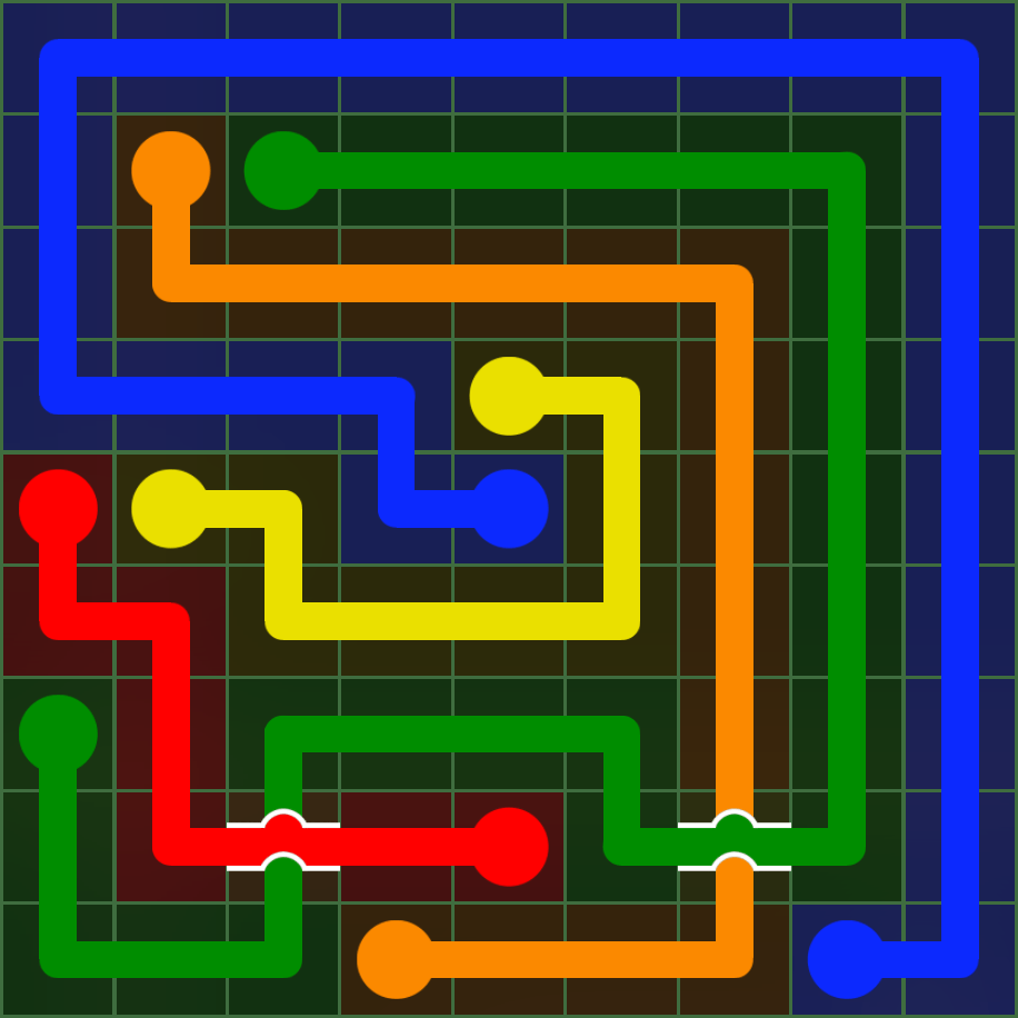 Flow Free 4819 Solution