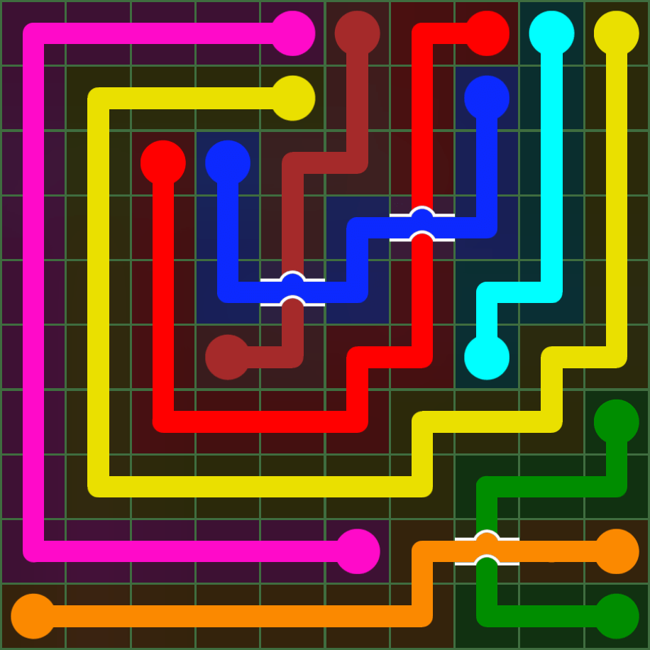 Flow Free 4846 Solution