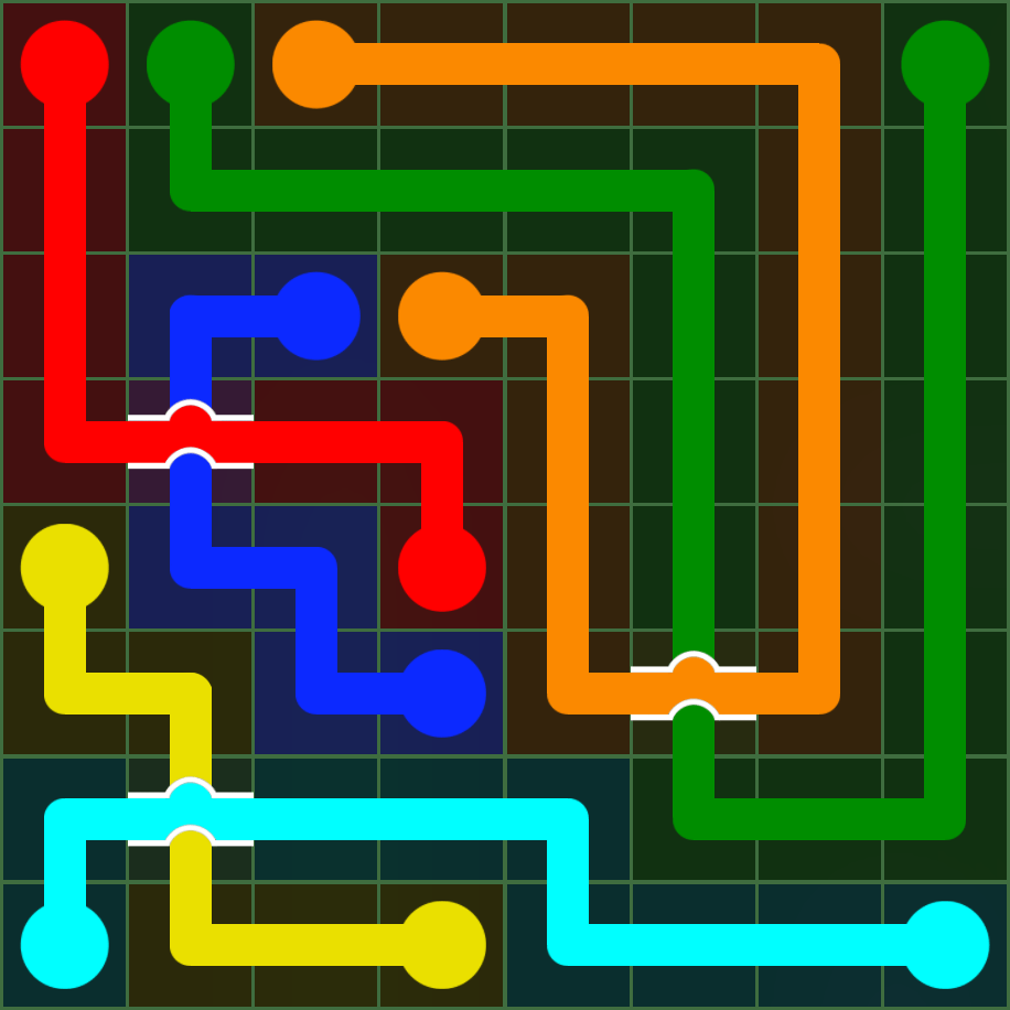 Flow Free 4778 Solution