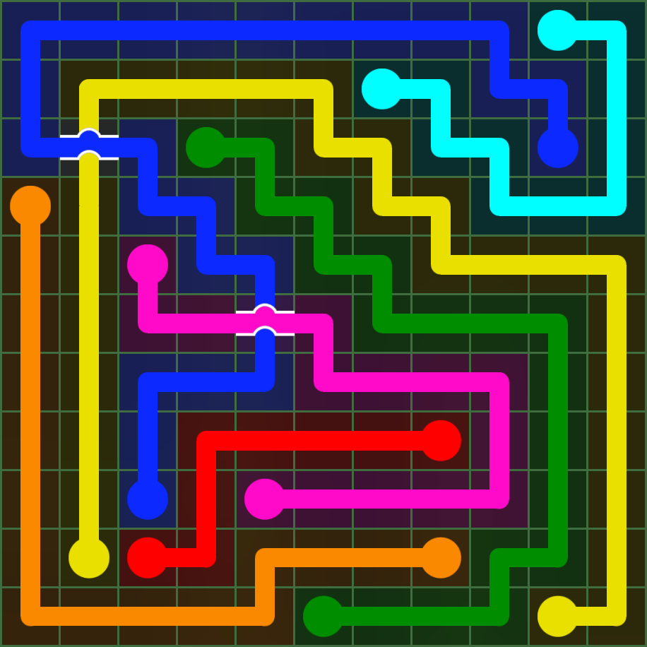 Flow Free 5179 Solution