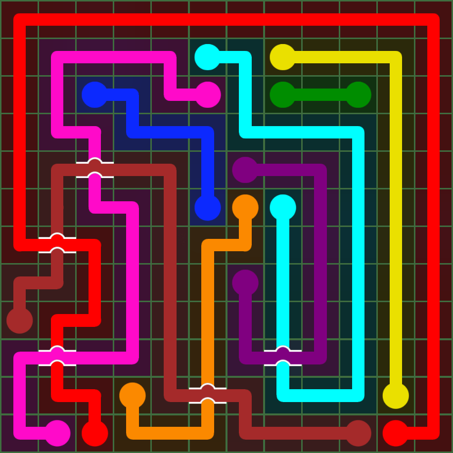 Flow Free 5188 Solution