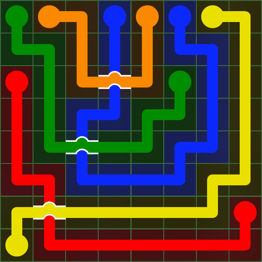 Flow Free 5088 Solution