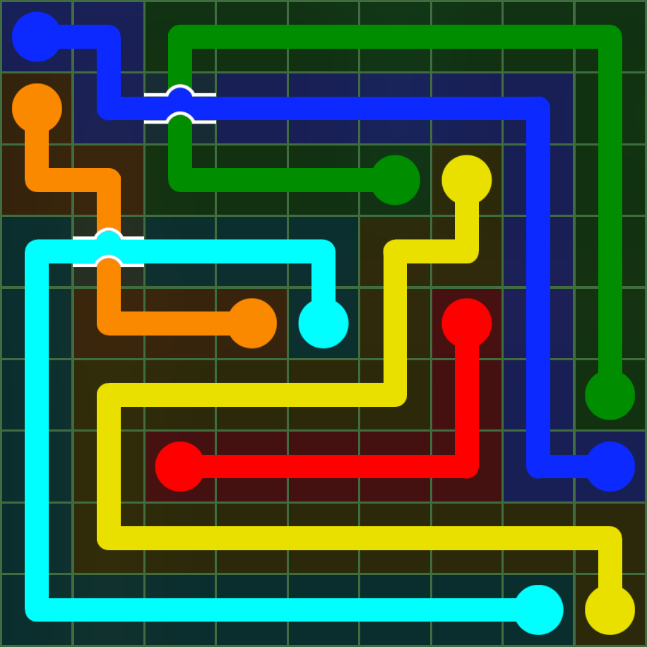 Flow Free 5089 Solution
