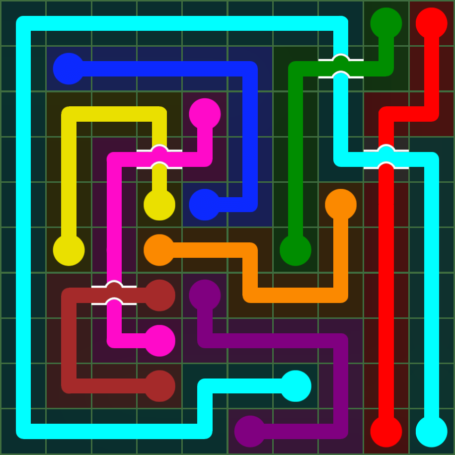 Flow Free 5090 Solution
