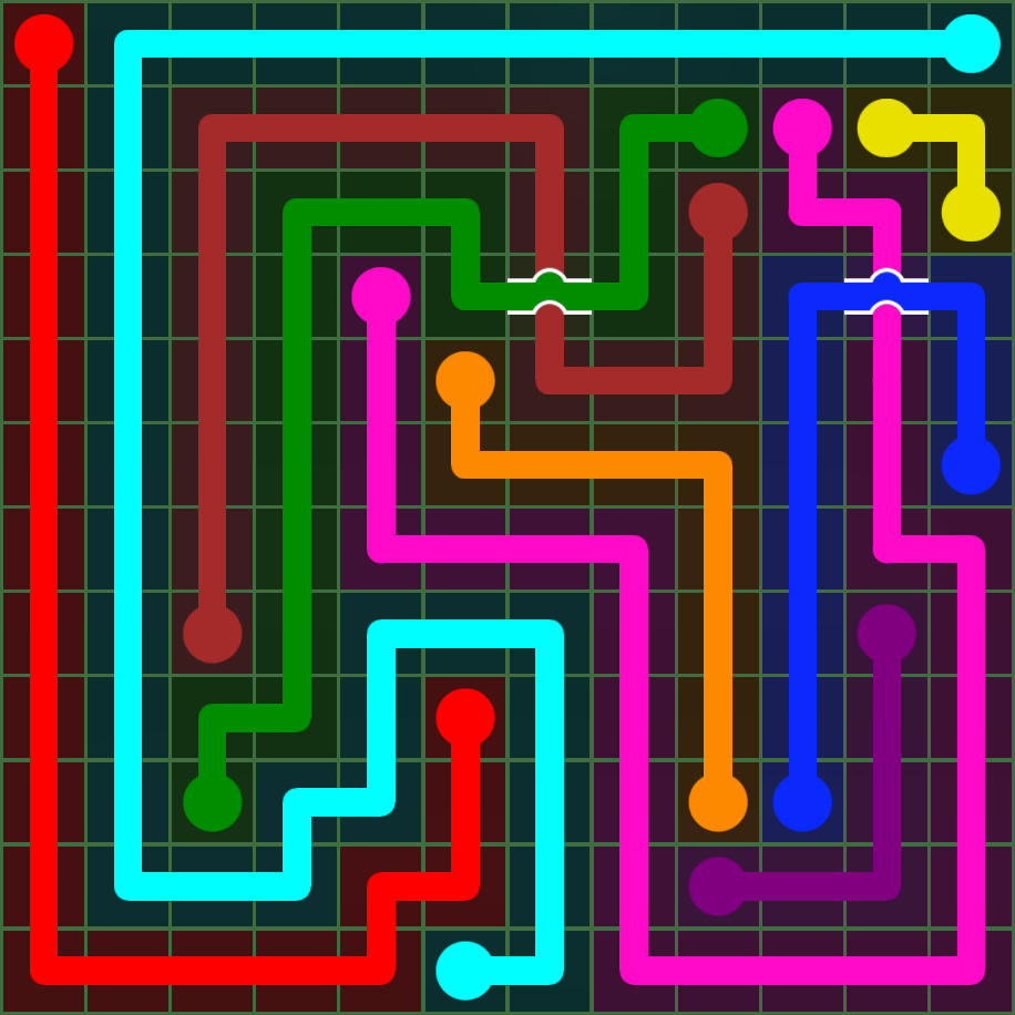 Flow Free 5092 Solution