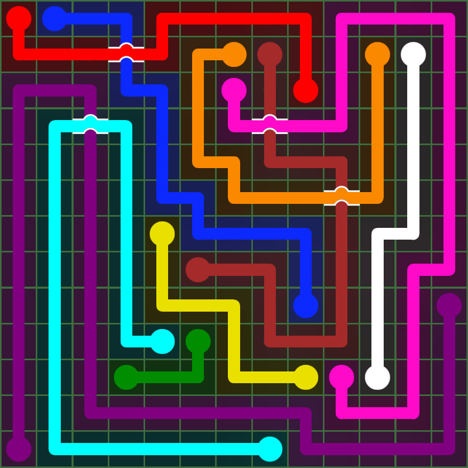 Flow Free 5093 Solution