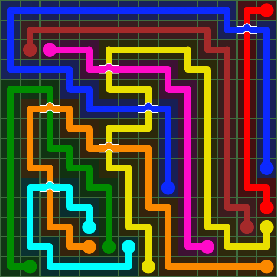 Flow Free 5096 Solution