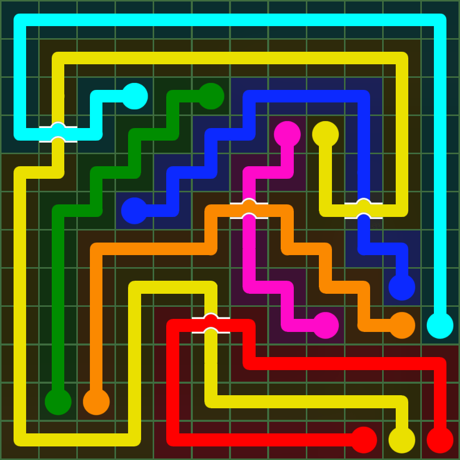 Flow Free 5076 Solution