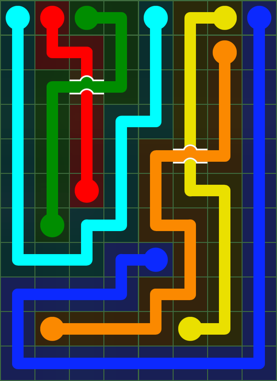 Flow Free 5232 Solution