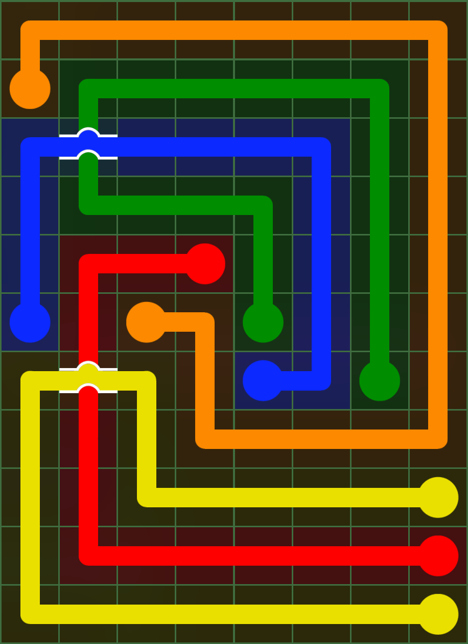 Flow Free 5233 Solution