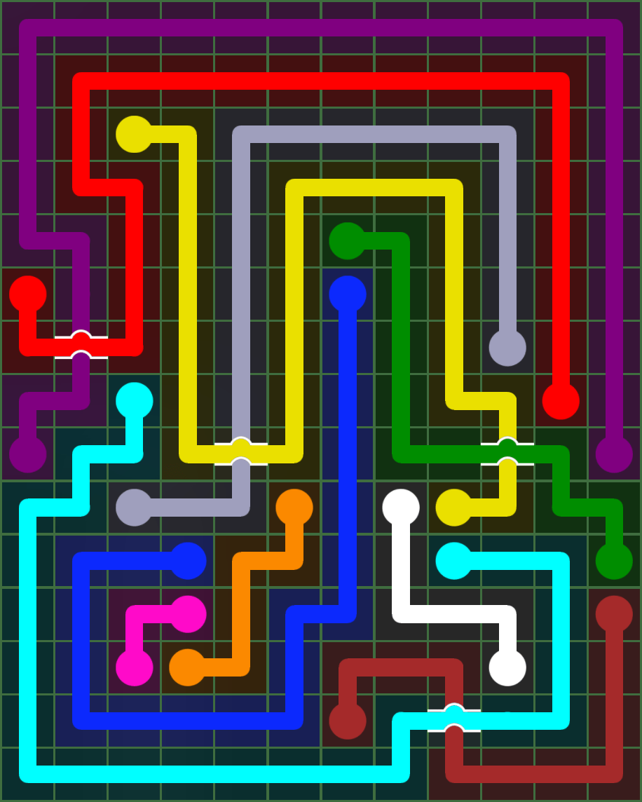Flow Free 5356 Solution