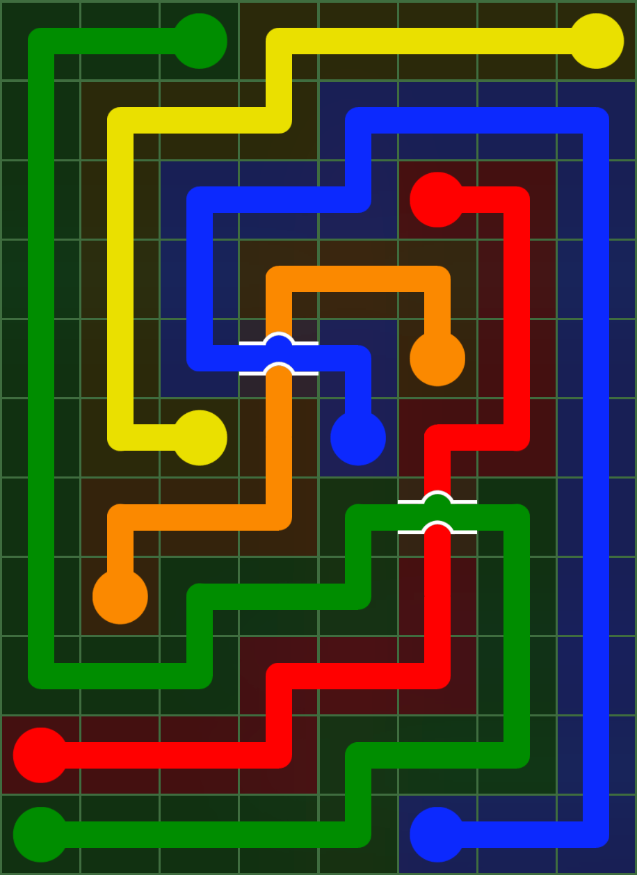 Flow Free 5234 Solution