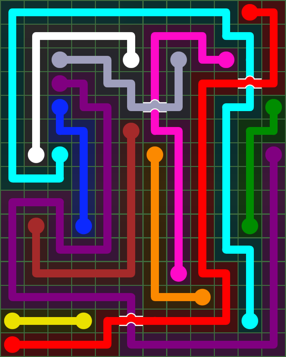 Flow Free 5367 Solution