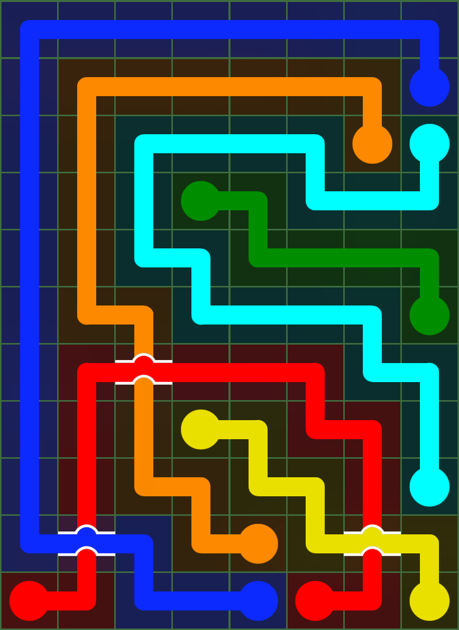 Flow Free 5235 Solution