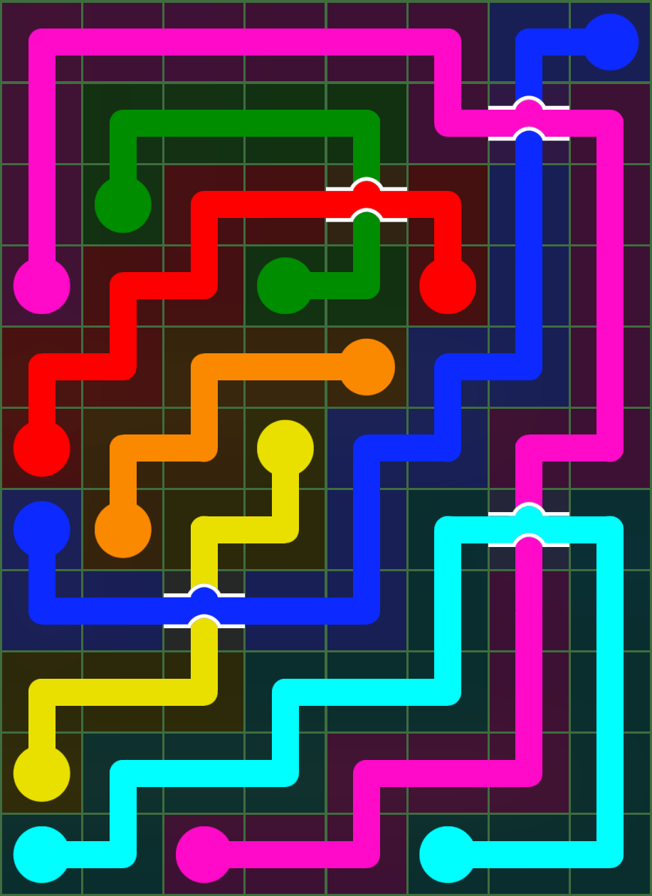 Flow Free 5236 Solution