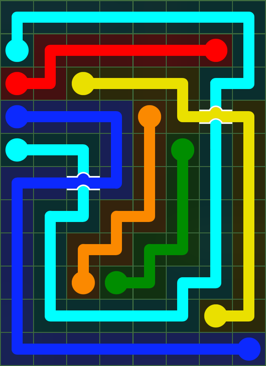 Flow Free 5241 Solution