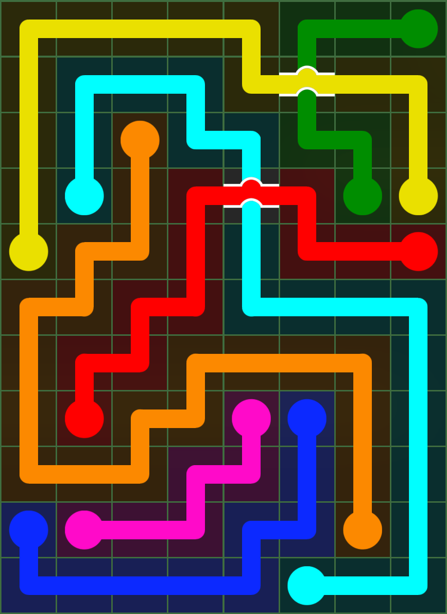 Flow Free 5242 Solution