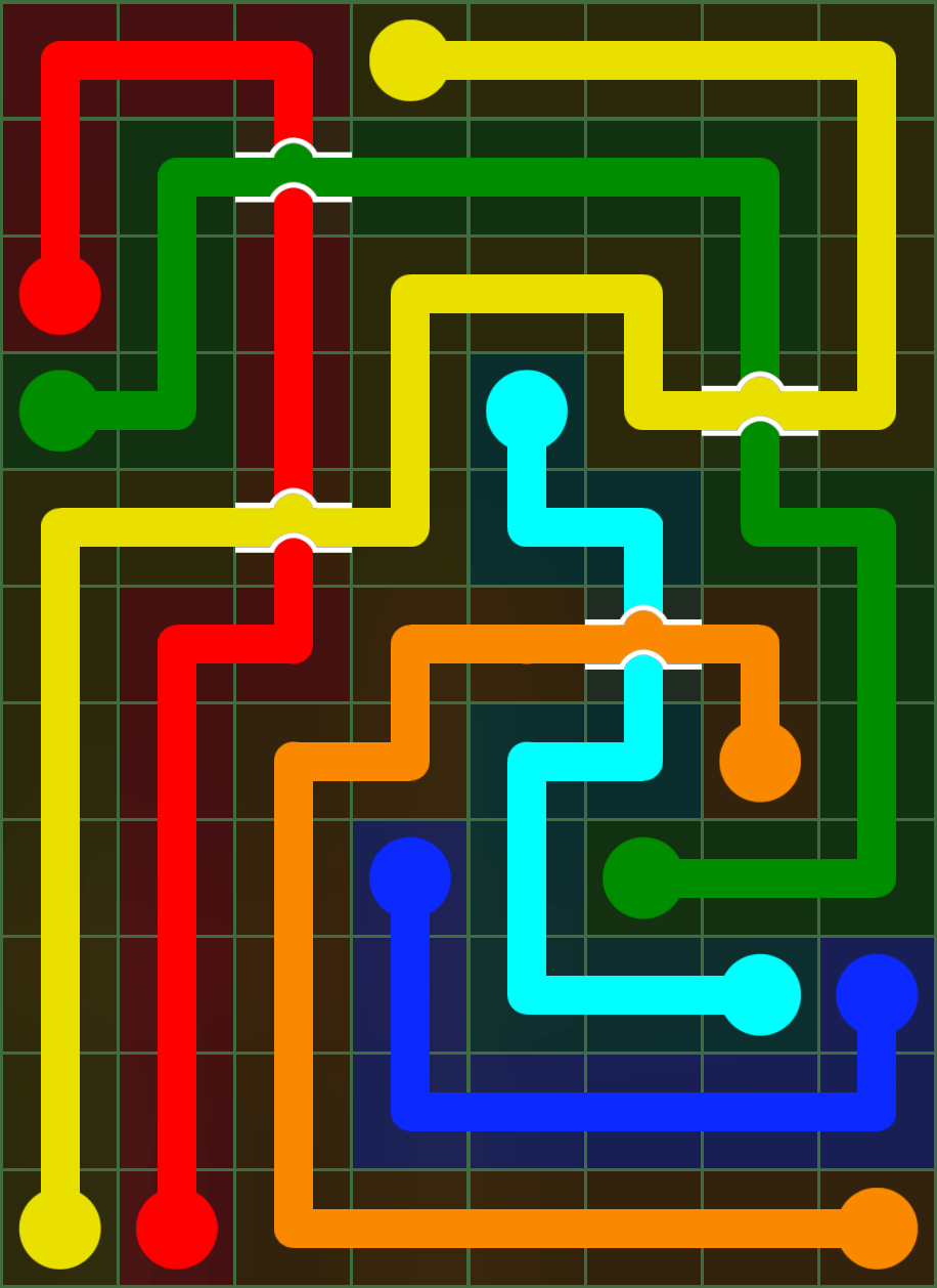Flow Free 5248 Solution