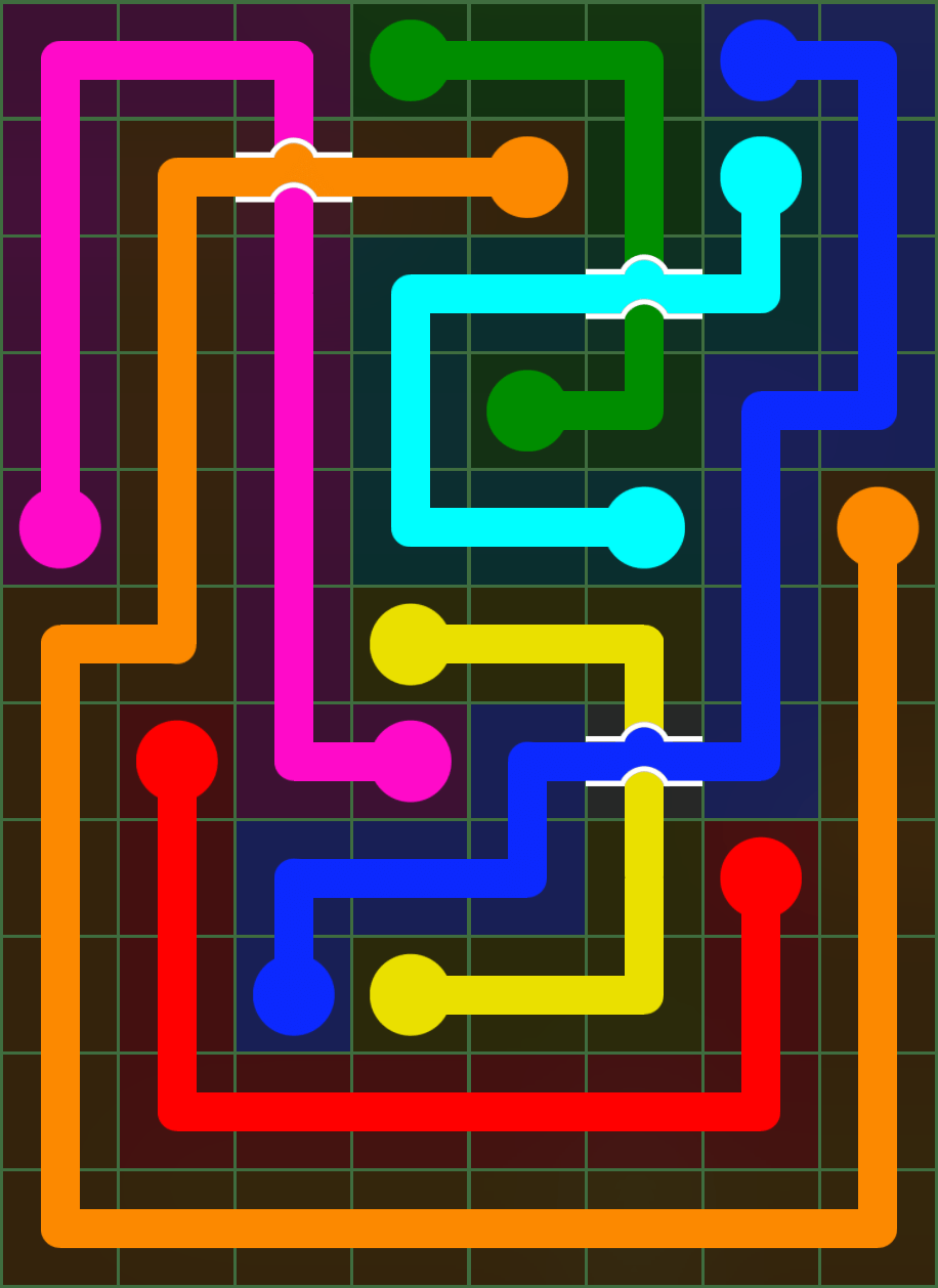 Flow Free 5249 Solution