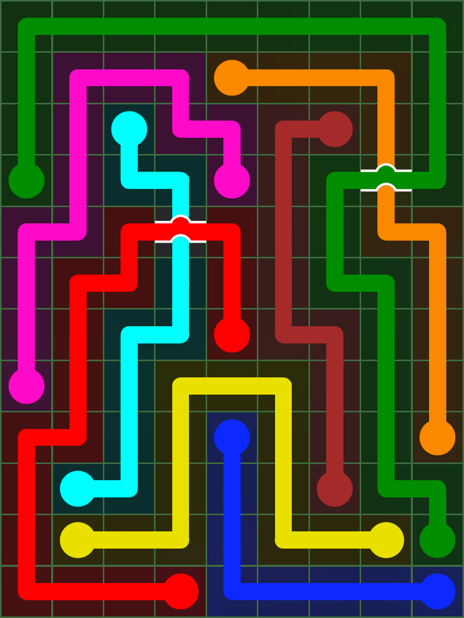 Flow Free 5252 Solution