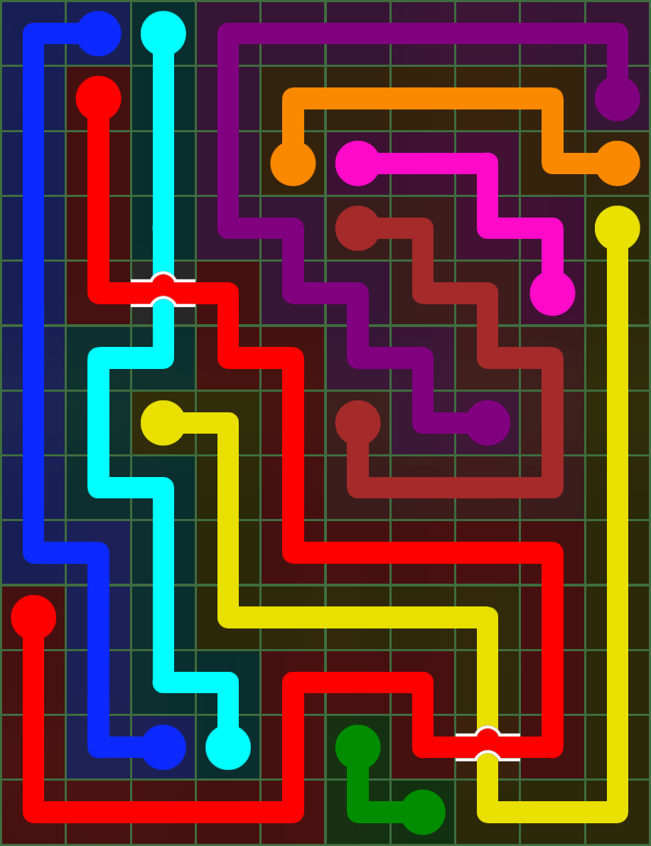 Flow Free 5284 Solution