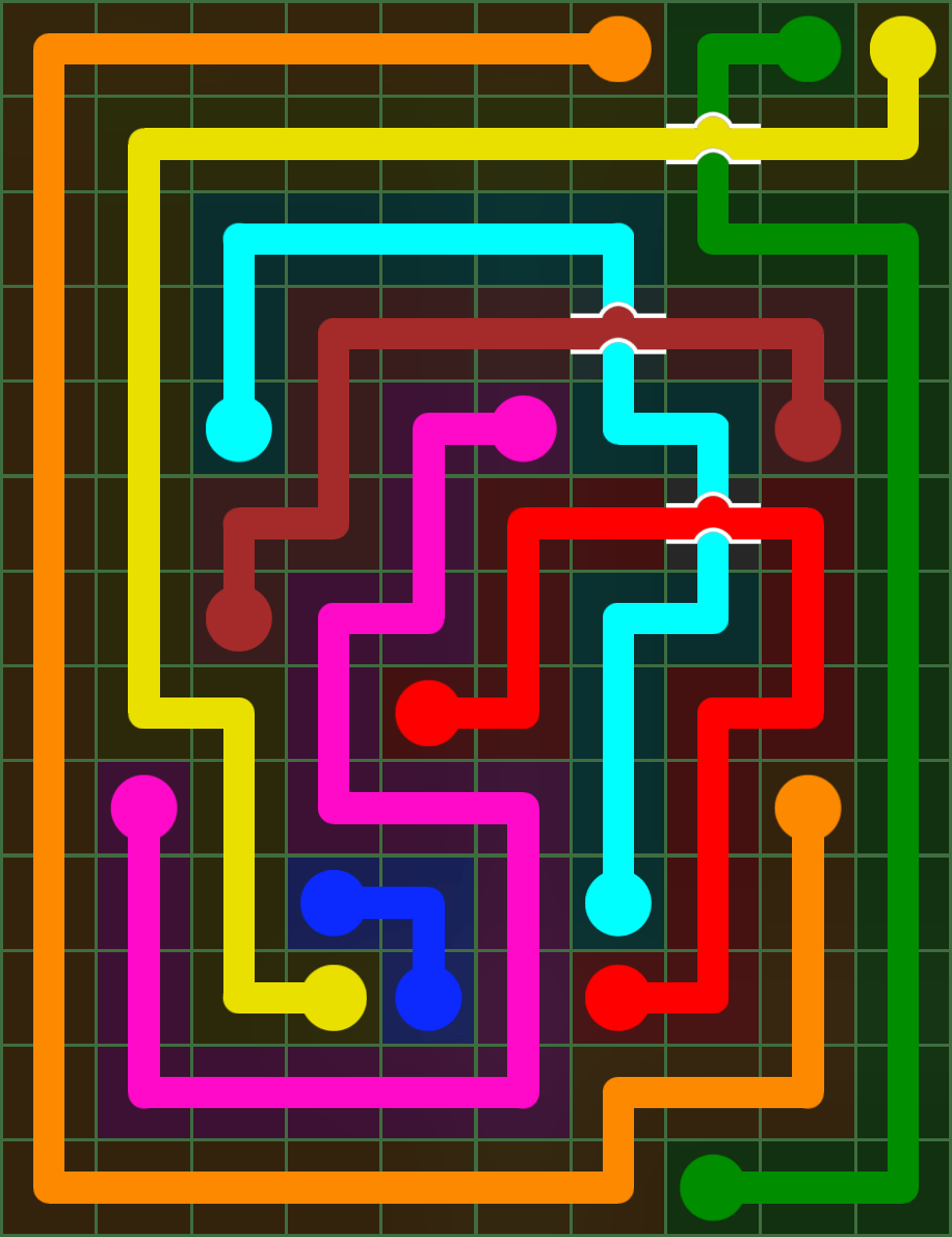 Flow Free 5292 Solution