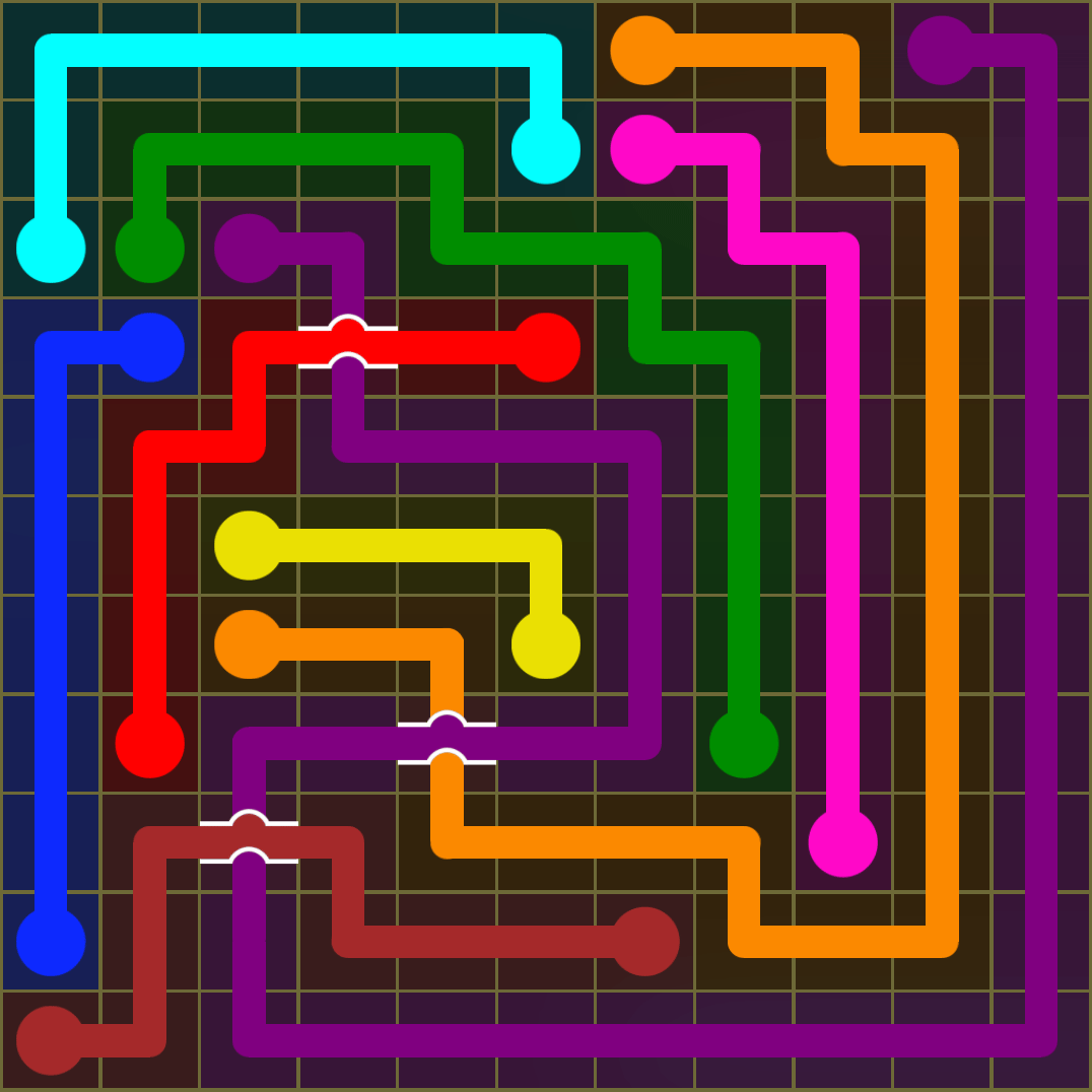 Flow Free 1362 Solution