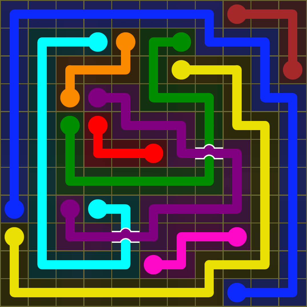 Flow Free 1368 Solution