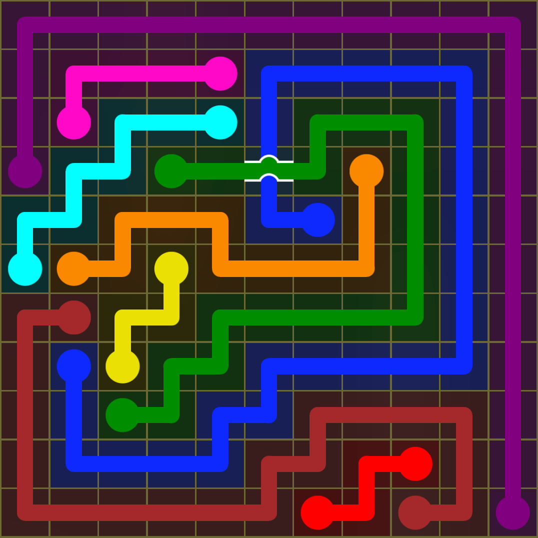 Flow Free 1361 Solution