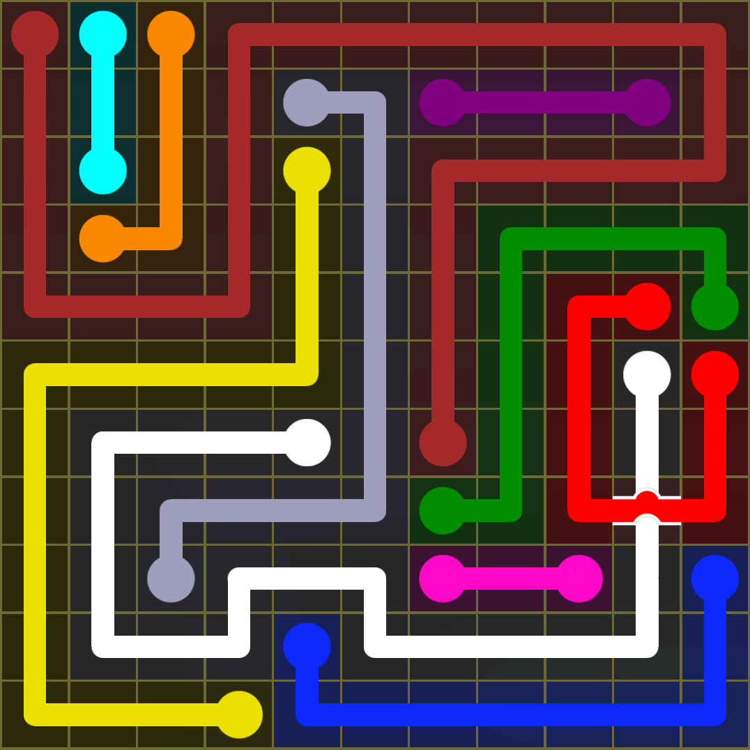 Flow Free 1363 Solution