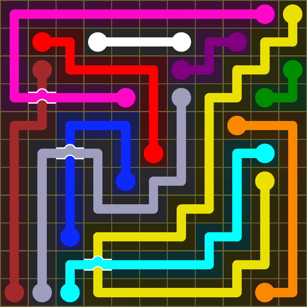 Flow Free 1365 Solution