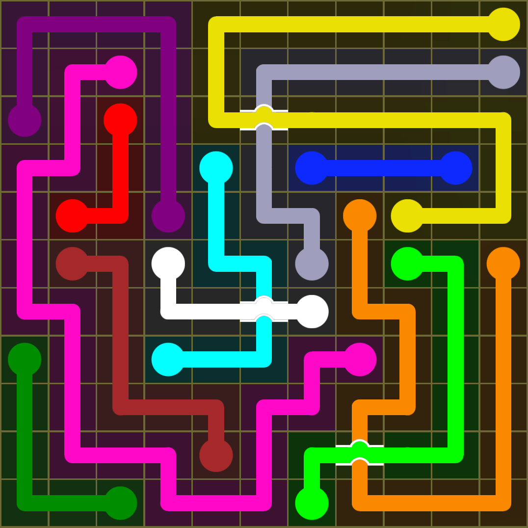 Flow Free 1378 Solution