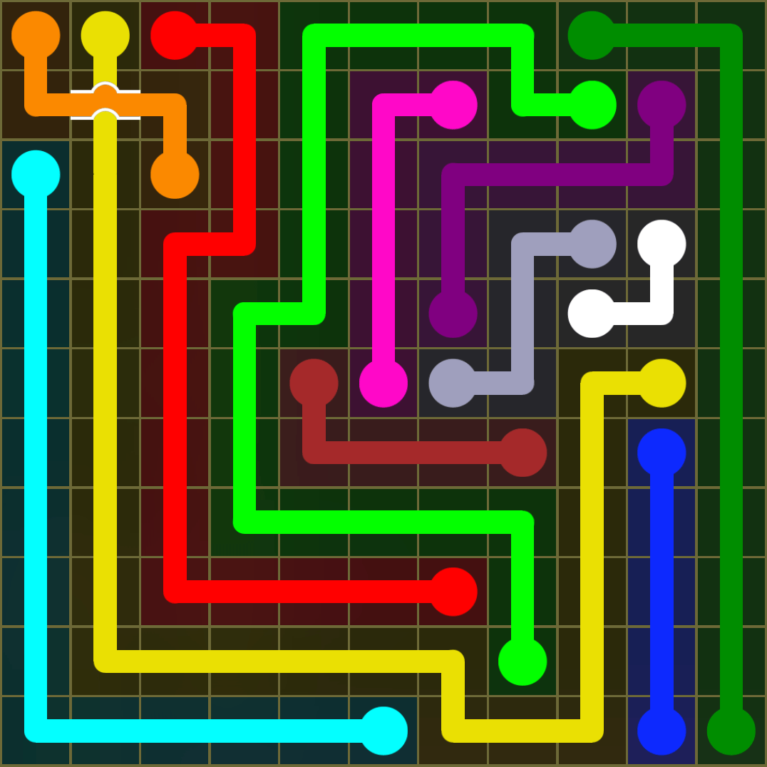 Flow Free 1379 Solution