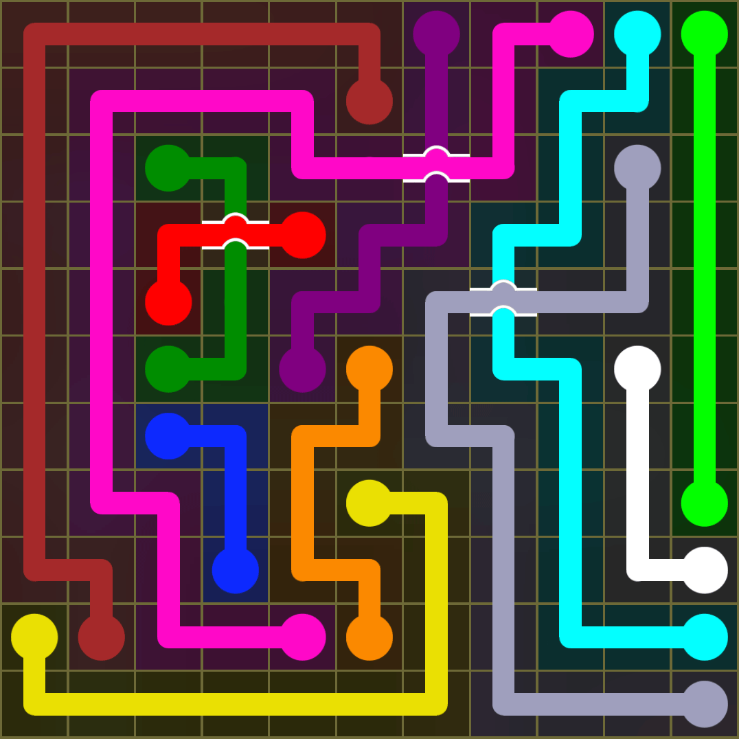 Flow Free 1388 Solution