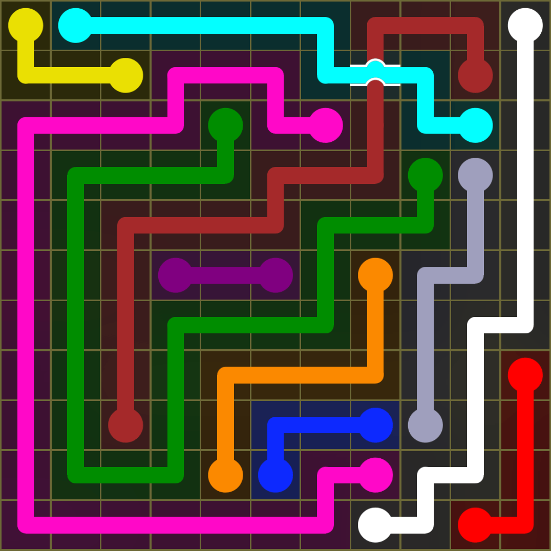 Flow Free 1383 Solution