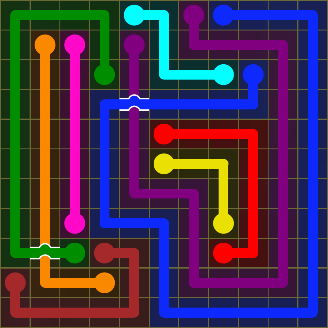Flow Free 1359 Solution