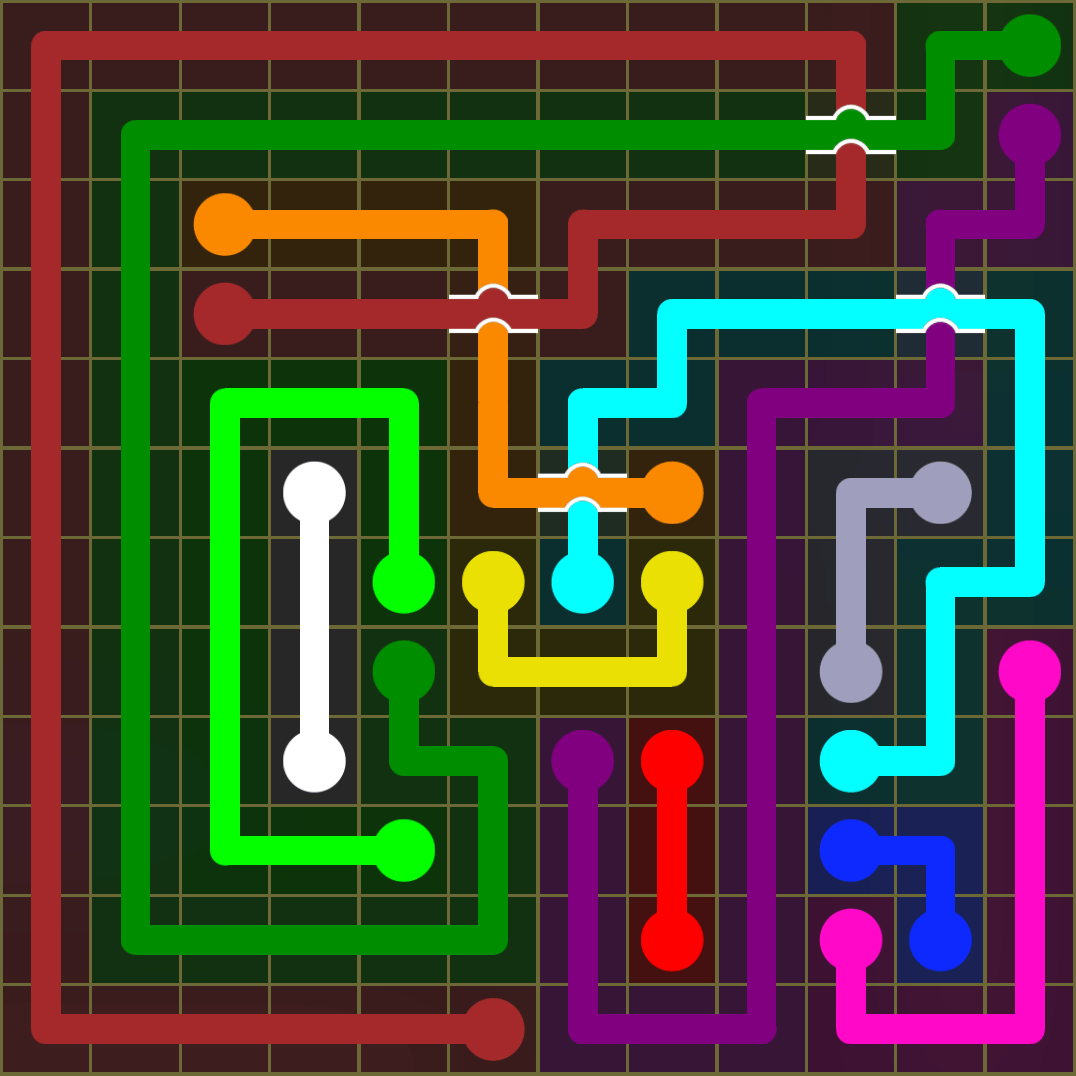 Flow Free 1471 Solution