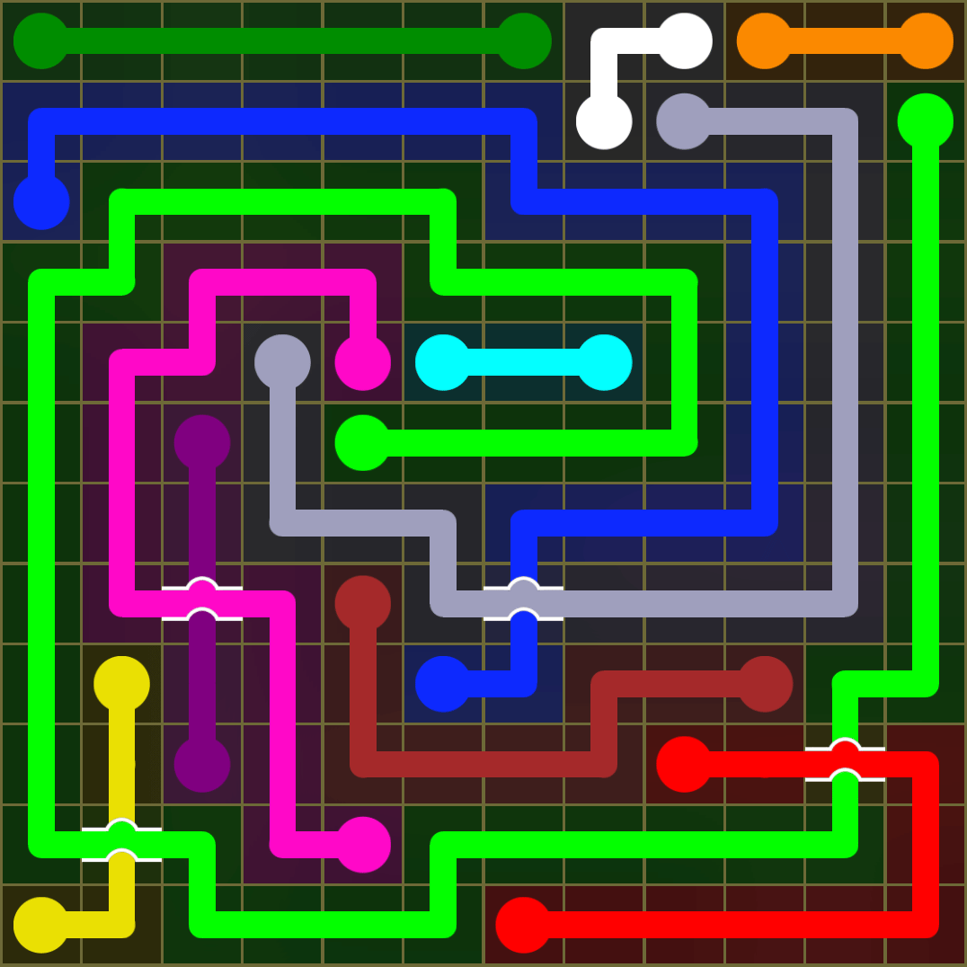 Flow Free 1477 Solution
