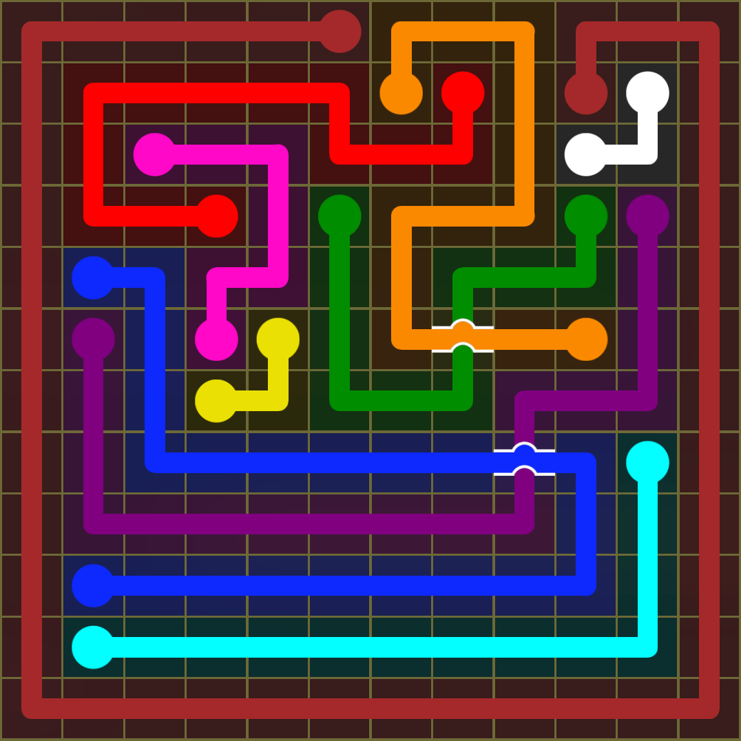 Flow Free 1479 Solution