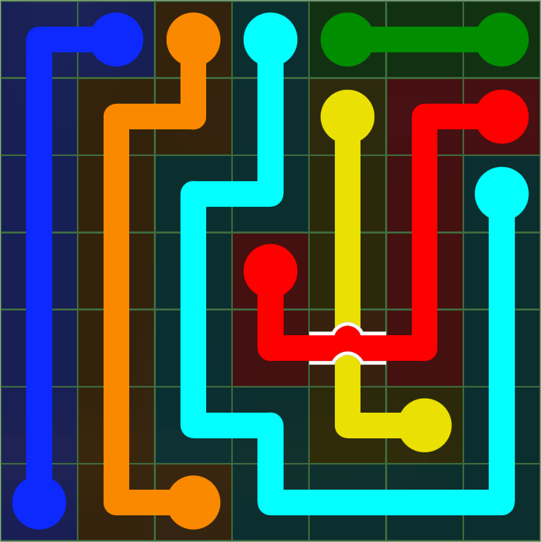 Flow Free 354 Solution