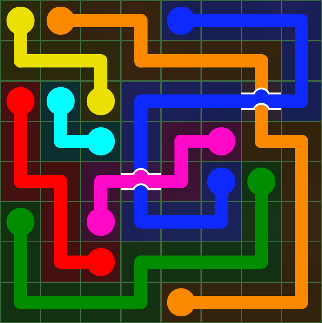 Flow Free 379 Solution